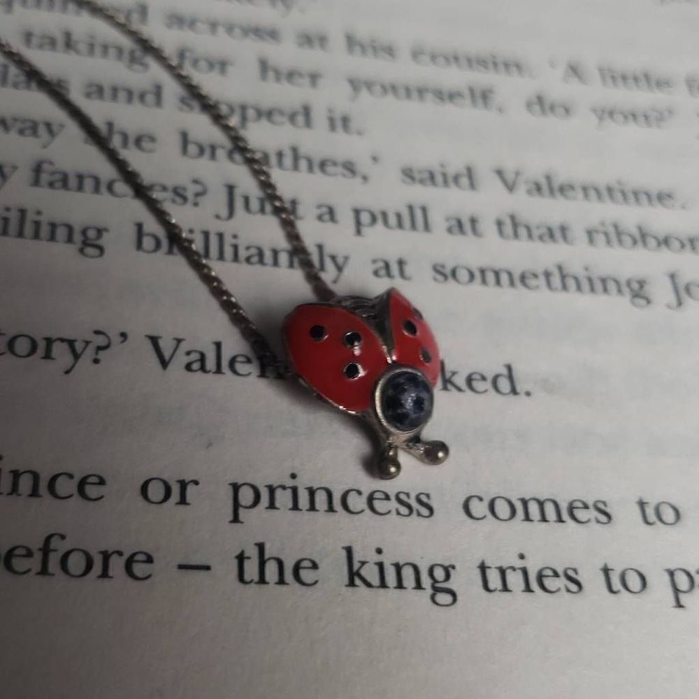 Lady Bug Necklace